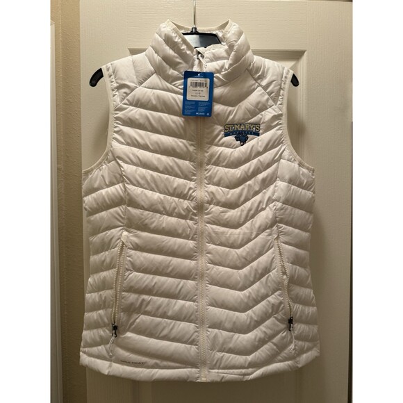 Columbia Jackets & Blazers - Columbia Women’s Powder Lite Vest White Size L St. Mary’s NWT